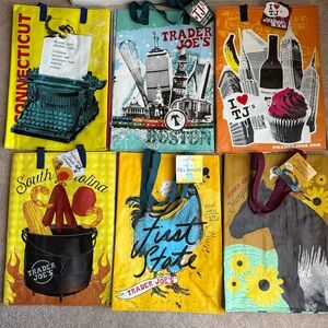 Trader Joe's Reusable State City Bags